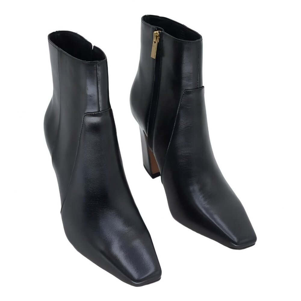 Vince Camuto Bayla Ankle Bootie Black Dress Heels US 8.5 M EU 39.5